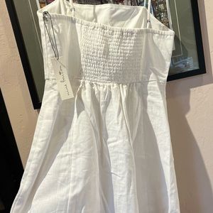 Nine Britton NEW with tags linen button detail sundress
